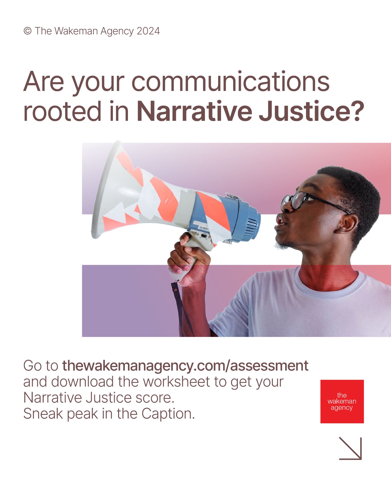 Narrative Justice social post